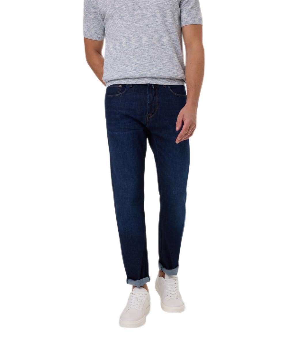 Pierre Cardin Herren Jeans Dijon | Männer Hose | Comfort Fit | Used Washed 30W / 30L Dark Blue Used