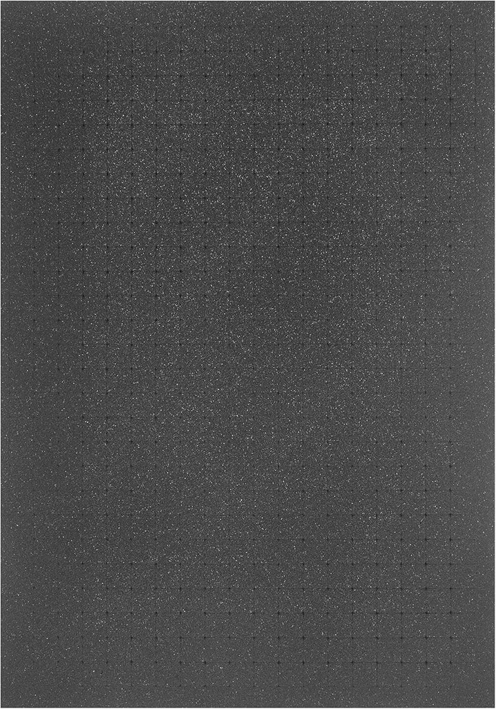 500mm x 350mm x 45mm - Rasterschaumstoff Würfelschaum Werkzeugkoffer Kamerakoffer Schaumstoff, A