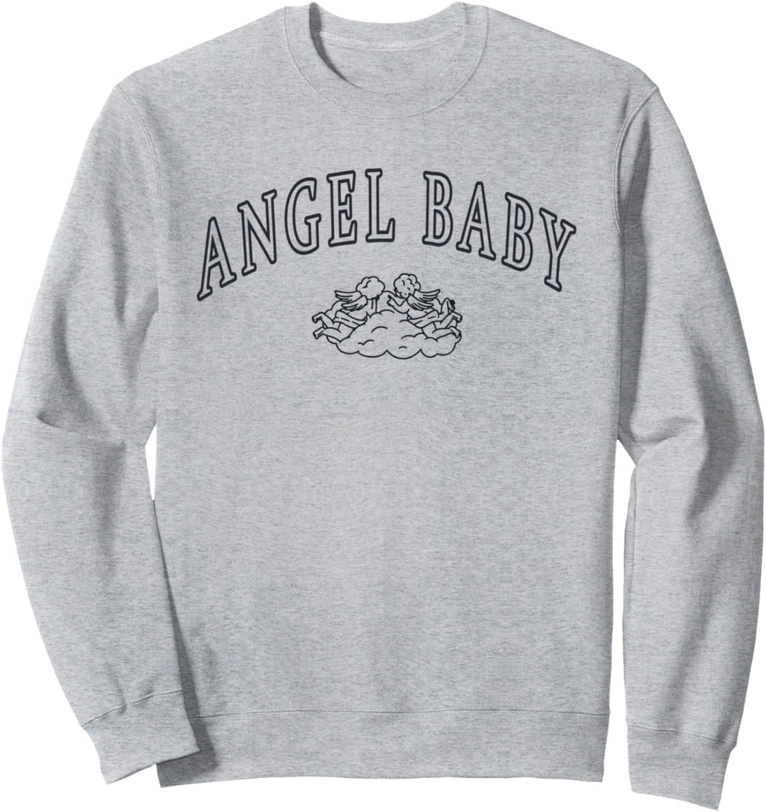 Engelsfigur, Buchstaben, Motiv "Engel" Sweatshirt