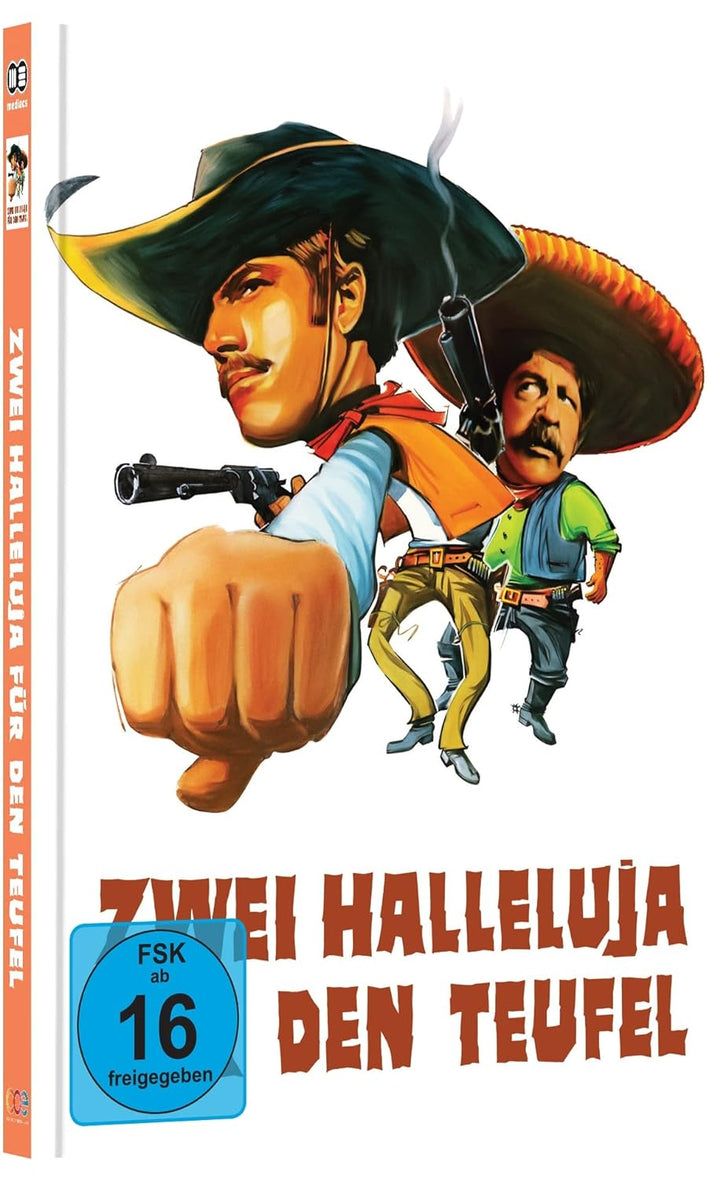 Zwei Halleluja für den Teufel - Mediabook - Cover B - Limited Edition (Blu-ray+DVD), Blu-ray