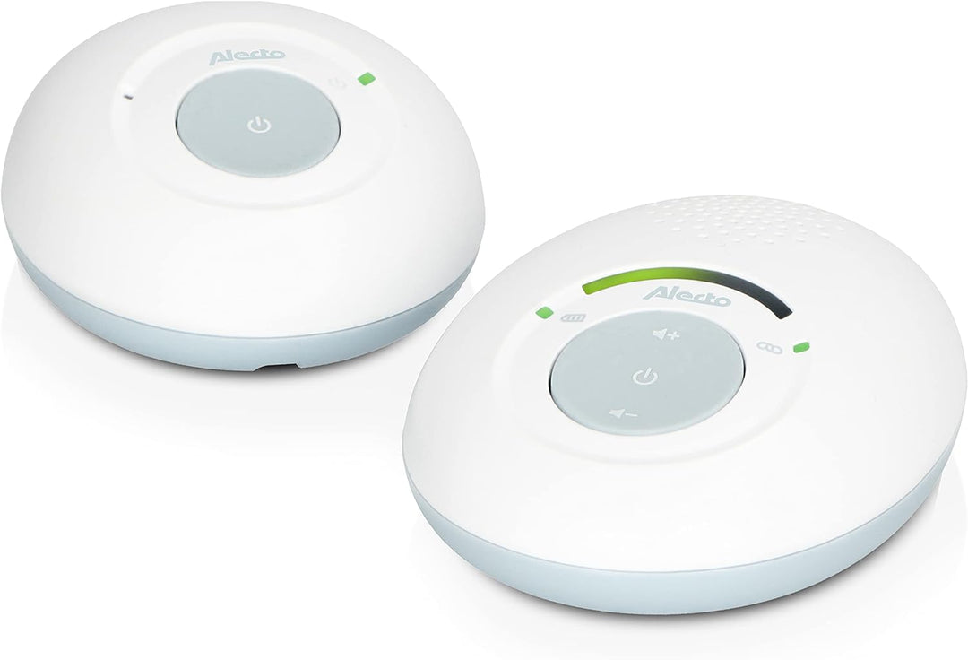 Alecto DBX110 Babyphone Audio - digitales Babyphone mit DECT - 300 m Reichweite - kompaktes Design -