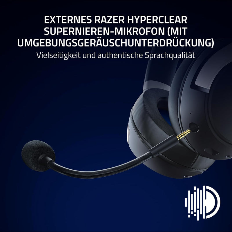 Razer Kaira Pro HyperSpeed - Kabelloses Multiplattform-Gaming-Headset mit Haptik (Razer HyperSpeed W