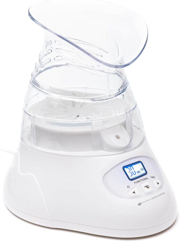 Rio Beauty Gesichtssauna Spa mit Dampf-Inhalator FSTE2 Weiss