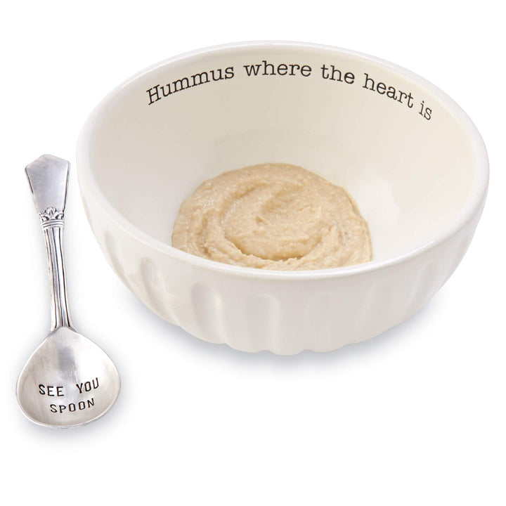 Mud Pie Ceramic Double Dip Set of 2 Mehrfarbig, Mehrfarbig