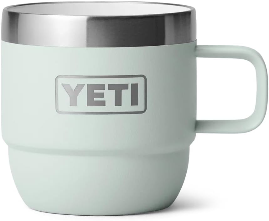 YETI Rambler Stapelbare Tasse Mit DuraSip Keramikbeschichtung, Ridgeline, 2 Pack 6 oz (177 ml), Ridg