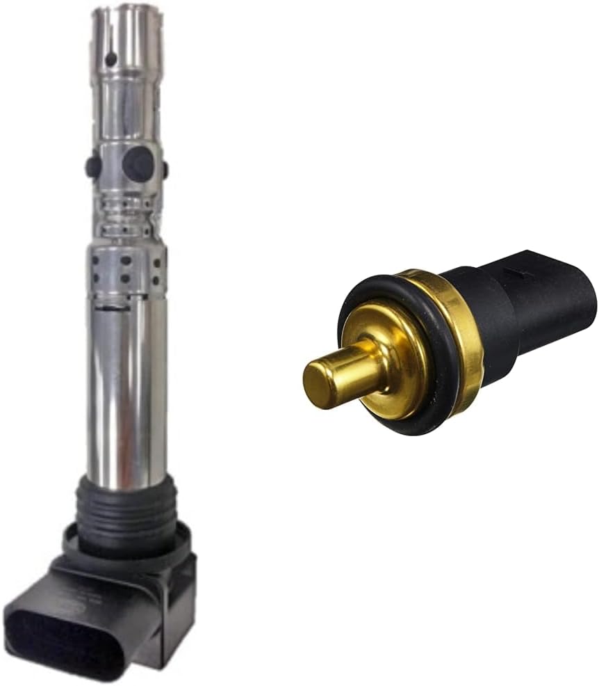 HELLA 5DA 193 175-901 Zündspule - 12V - 4-polig - Kerzenschachtzündspule - gesteckt & 6PT 009 309-33