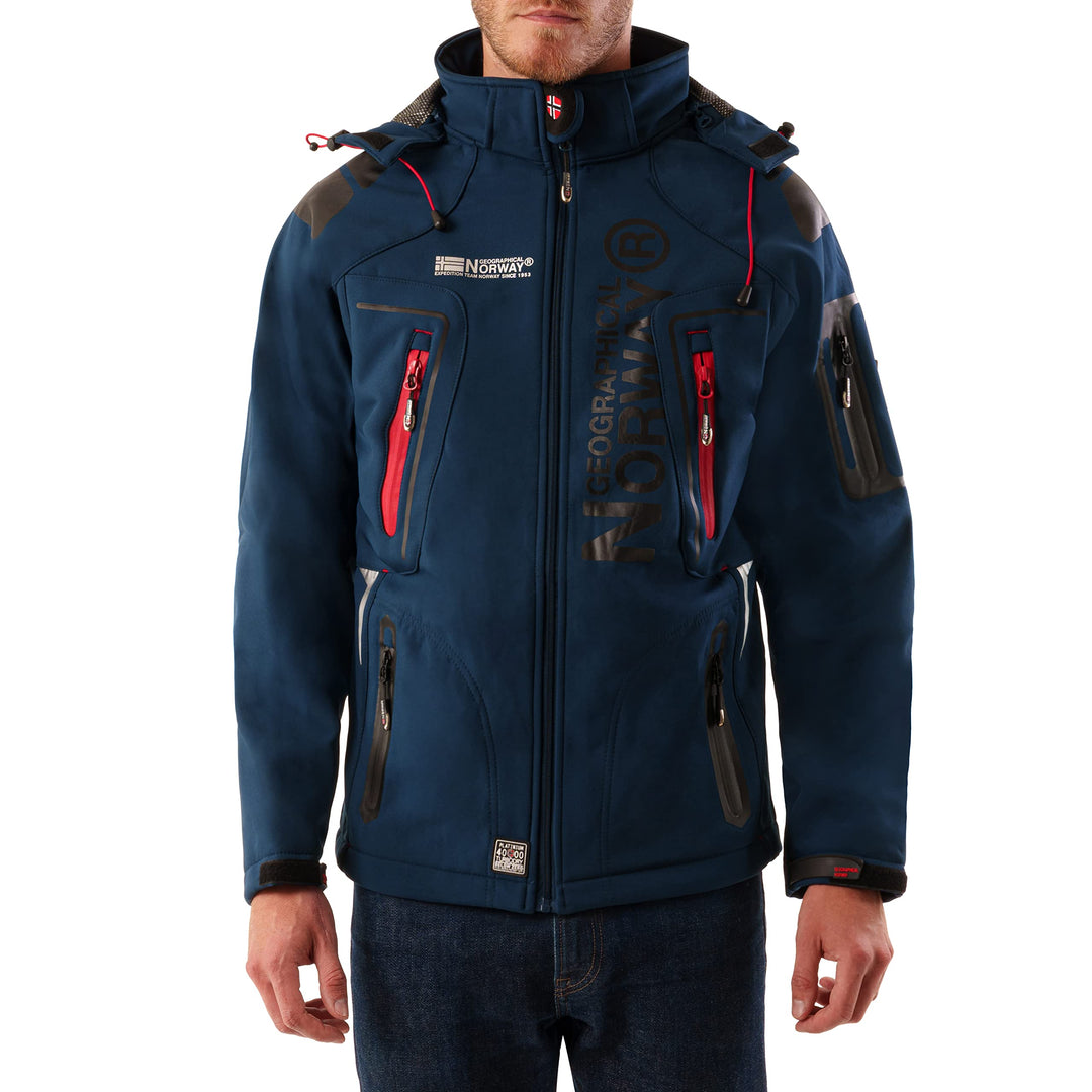Geographical Norway Herren Tambour Herren Softshell Jacke S Navy, S Navy