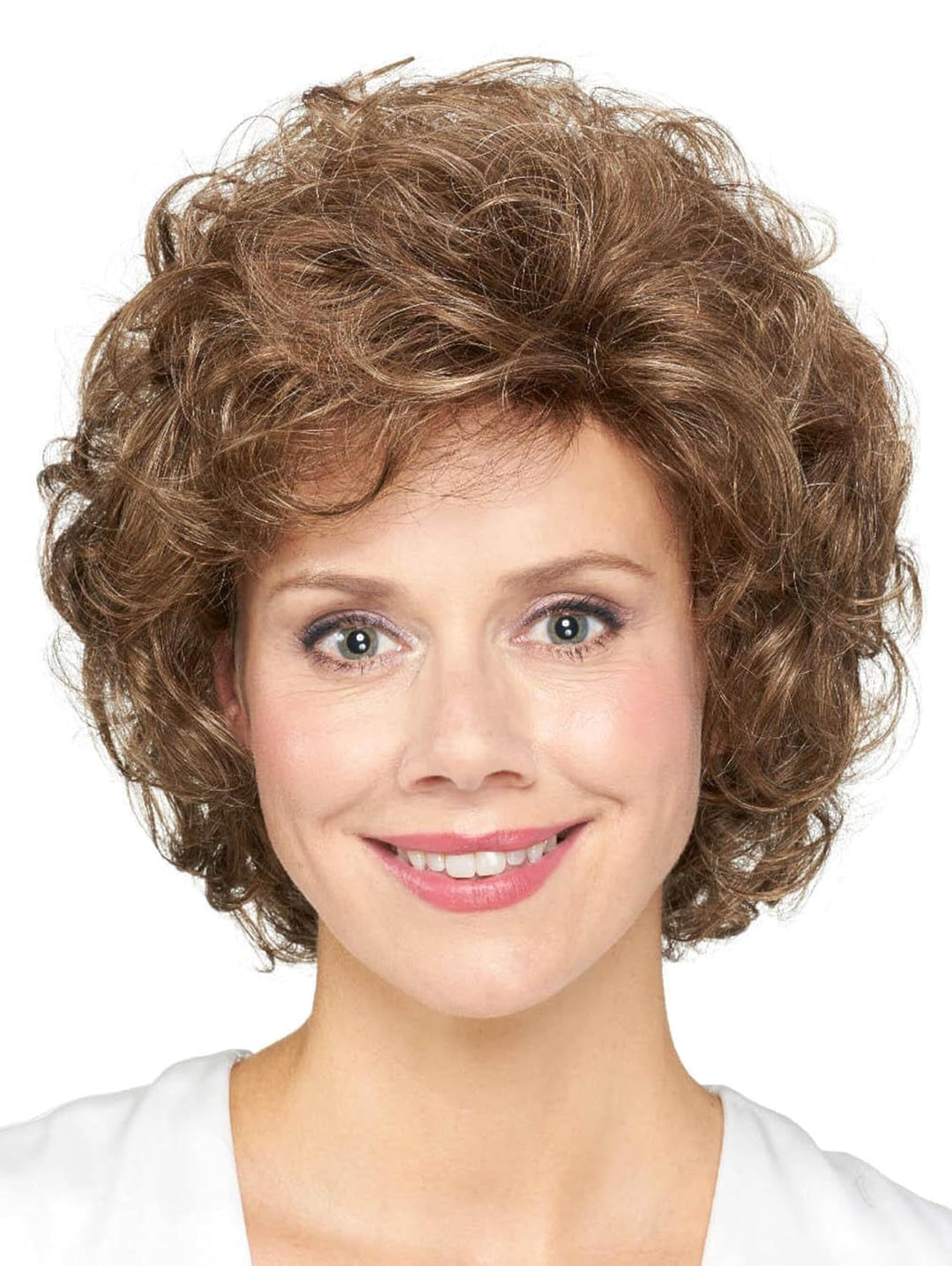 Lofty Perücke Viola aus hochwertigem Kunsthaar, wirkt wie Echthaar, in Dunkelblond/Honigblond gemisc