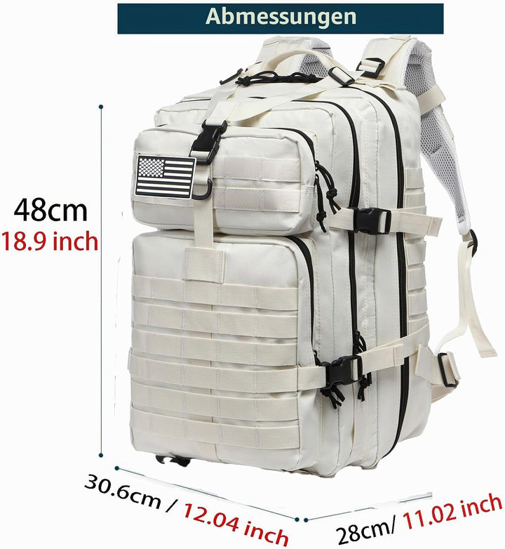 50L Strapazierfähiger Nylon Wasserdichter Angeln Jagdrucksack Outdoor Militär Rucksäcke Taktische Sp