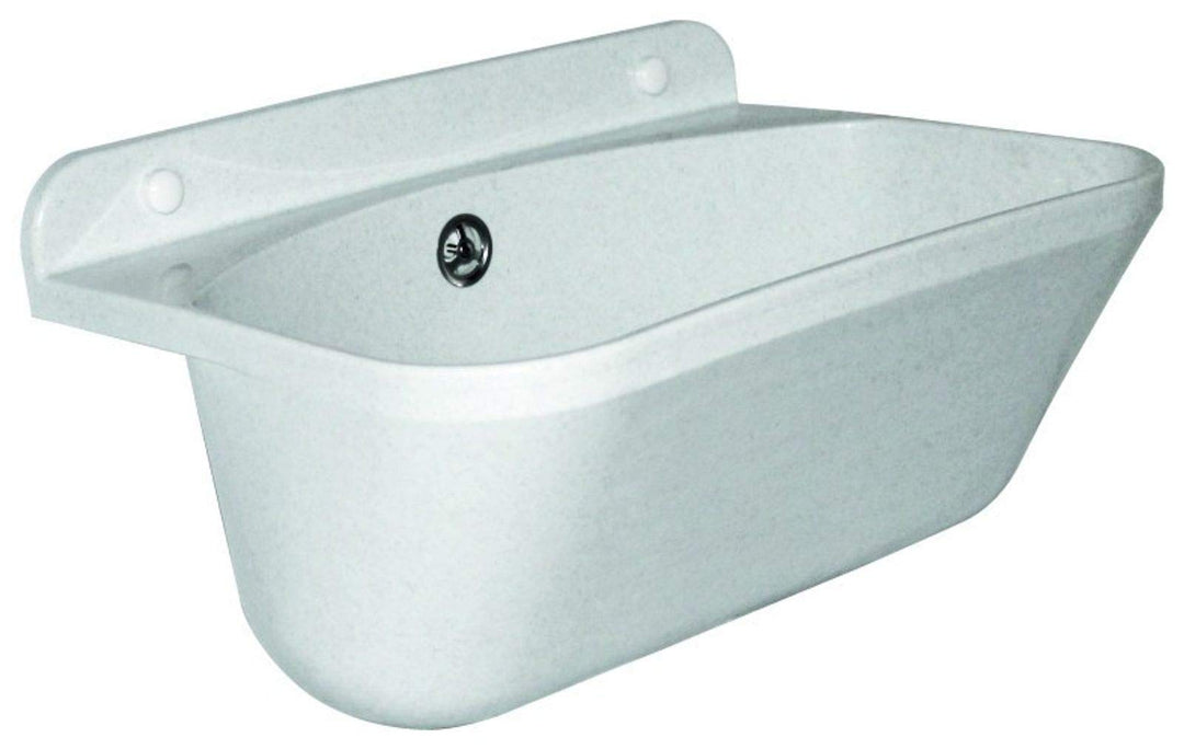 Ausgussbecken 15l Waschbecken Kunststoffbecken Spüle Wandbecken Werkstattbecken