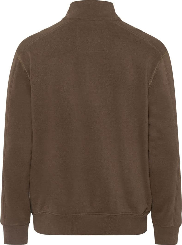 BRAX Herren Style Steve Cotton Liquid Interlock-Sweattroyer in Cleaner Optik Sweatshirt