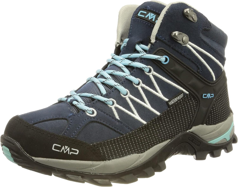 CMP Damen Rigel Mid Wmn Shoe Wp Trekking-& Wanderstiefel 38 EU Blue Stone, 38 EU Blue Stone