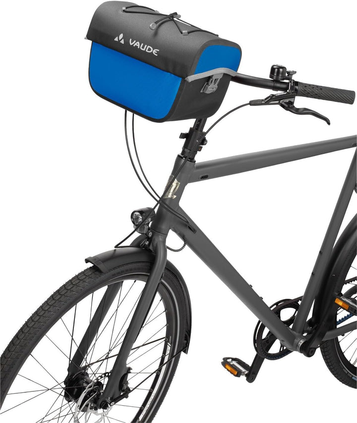 VAUDE Fahrrad Lenkertasche Aqua Box, 6 Liter Volumen, wasserdicht verschweisst Einheitsgrösse Blue,