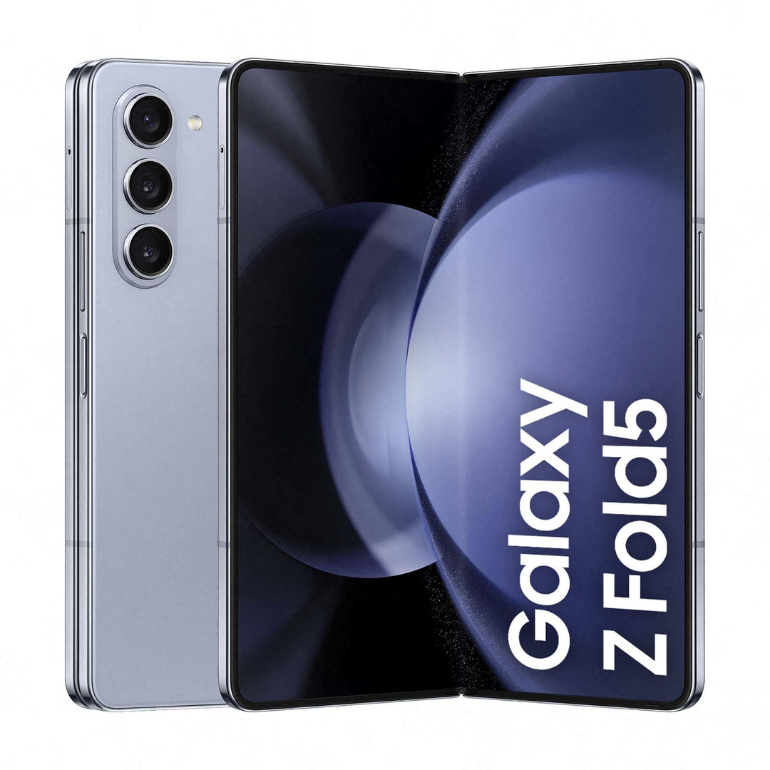 Samsung Galaxy Z Fold5 5G 256GB Blau AI-Android-Smartphone ohne Vertrag, Verlängerte Akku-Laufzeit,