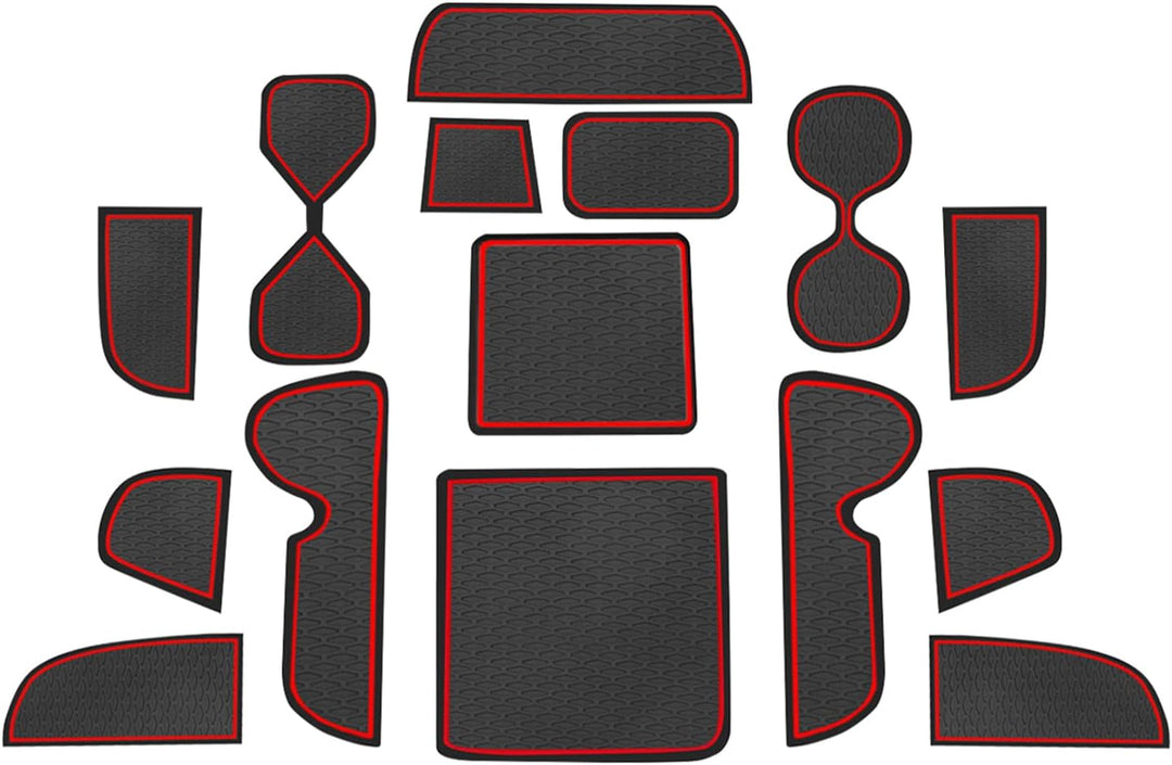 GAFAT Kompatibel mit Honda HR-V 2022 2023 Antirutschmatten, HRV 2022 Gummimatten, Mittelkonsole Getr