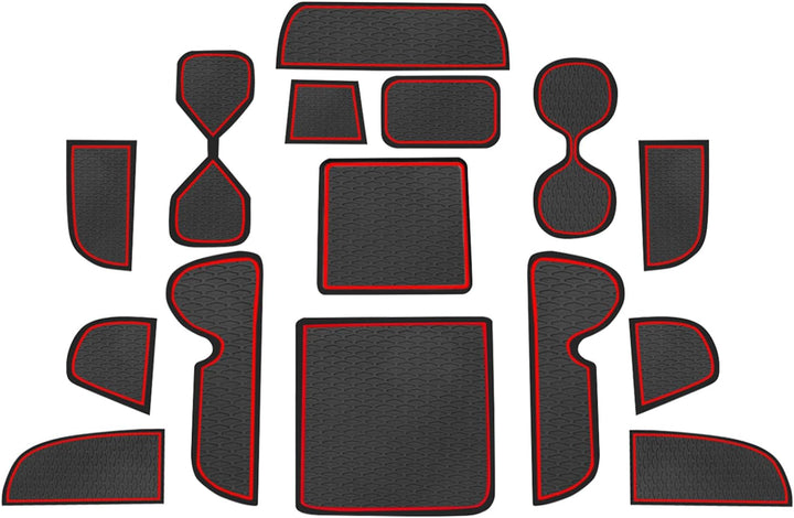 GAFAT Kompatibel mit Honda HR-V 2022 2023 Antirutschmatten, HRV 2022 Gummimatten, Mittelkonsole Getr