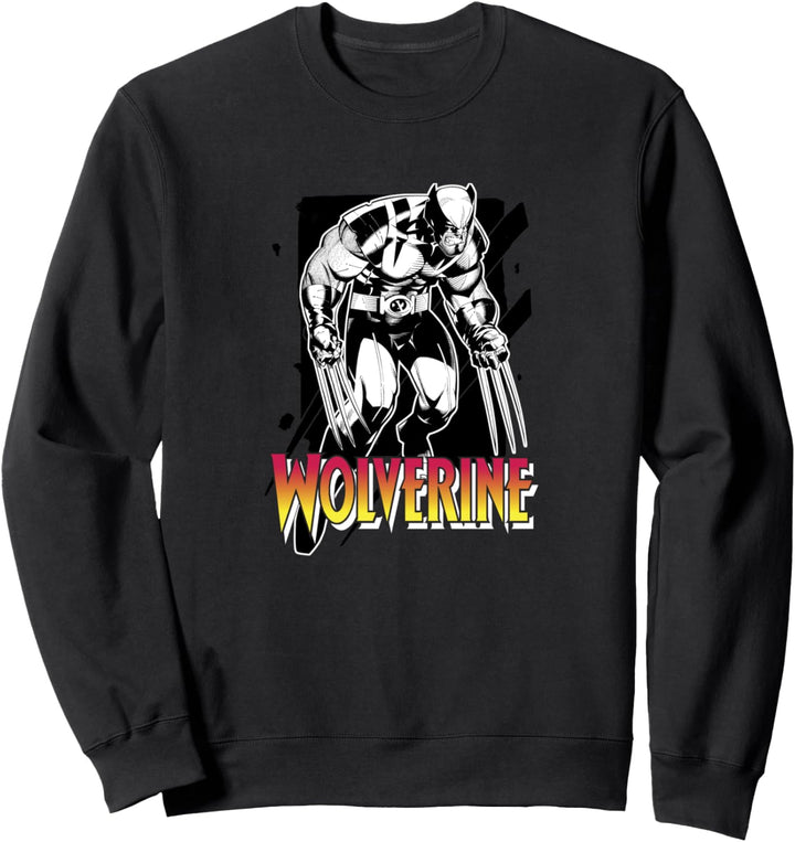 Marvel X-Men Wolverine Sunfire Contrast Sweatshirt