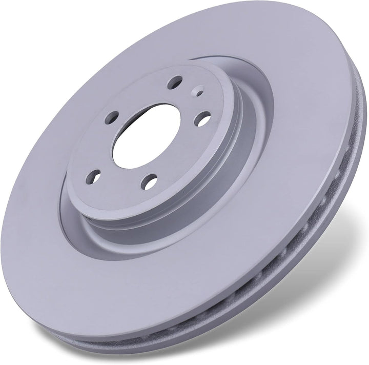 ATE Bremsenset Vorderachse inkl. Bremsscheiben vorne Ø 345 mm belüftet und Bremsbeläge vorne Kompati