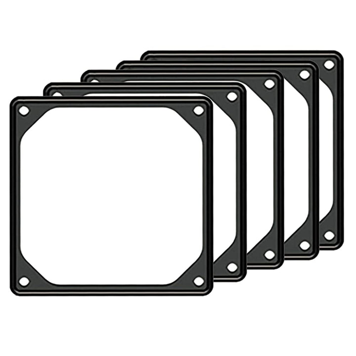 10 Stück 120 mm Anti-Vibrations-Ventilator, Silikon, Geräuschreduzierung, Ventilator, Shock-Pad, für
