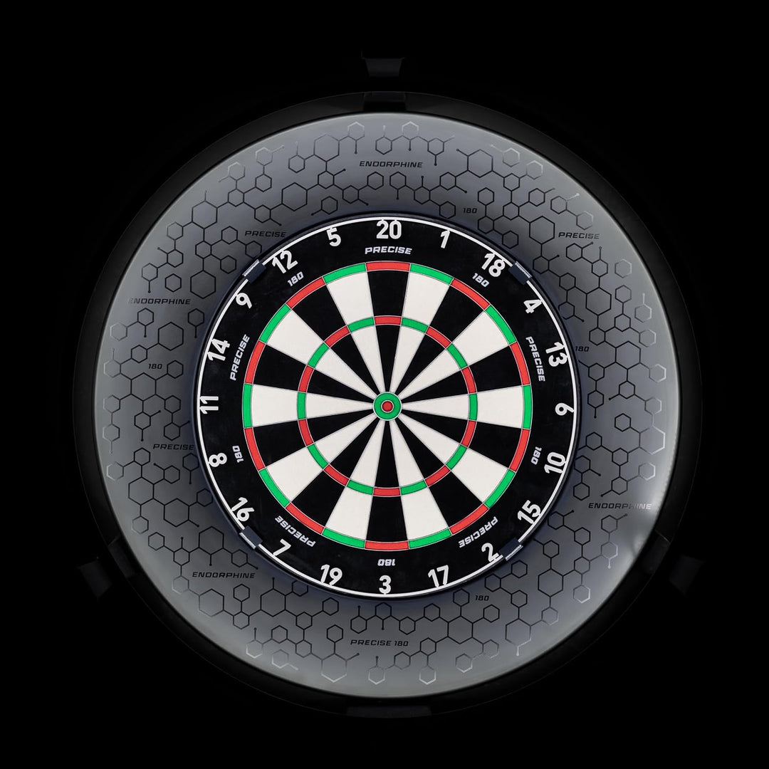 Surround - Endorphine - 3 Farben - Wandschutz - Catchring - Dartzubehör - Dartscheibe Schwarz Pro, S