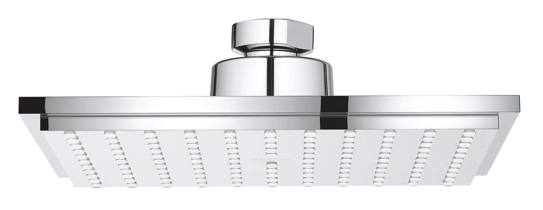 GROHE Euphoria Cube 152 - Kopfbrause (wassersparend, Antikalk-System), chrom, 27705000 Single Ø152mm
