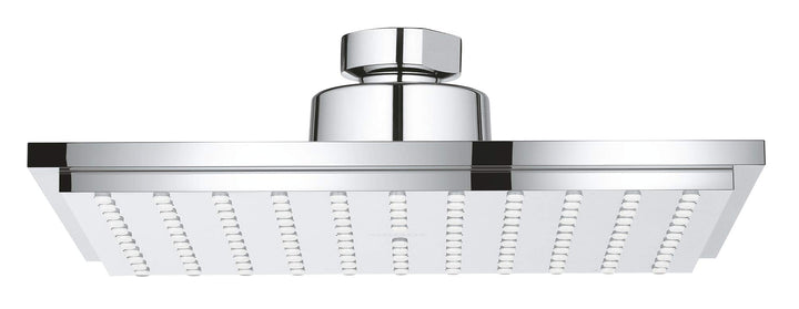 GROHE Euphoria Cube 152 - Kopfbrause (wassersparend, Antikalk-System), chrom, 27705000 Single Ø152mm