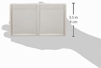Busch-Jaeger BUSC 20/2 EBW-54 2fach waagerecht Ocean Steckdose Single, Single