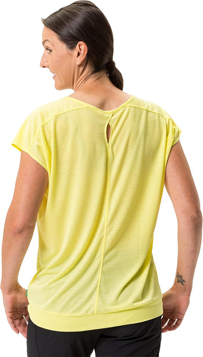 VAUDE Women's Skomer T-Shirt III - T-Shirt Damen 36 Mimosa, 36 Mimosa