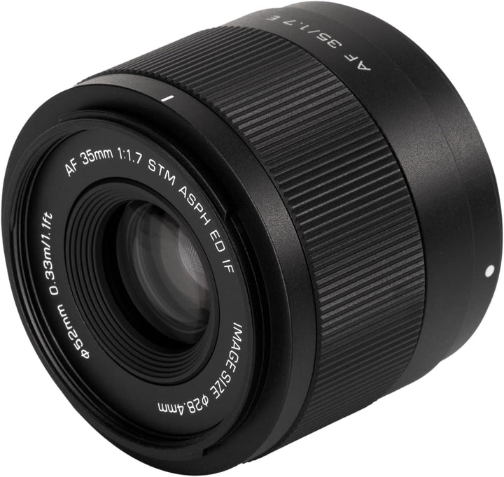 VILTROX 35mm F1.7 APS-C Kameraobjektiv Autofokus Leichtgewicht Objektiv (for Nikon Z), for Nikon Z