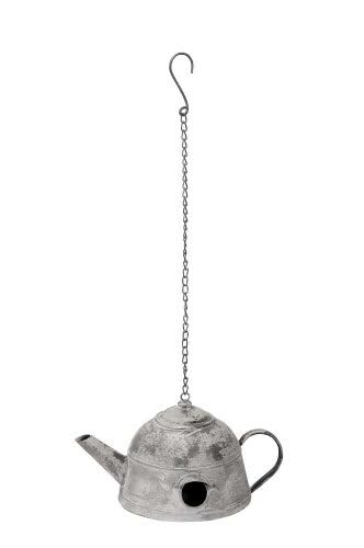 Nistkasten Teekessel an Kette - Balkon und Garten - Nistkasten für Vögel