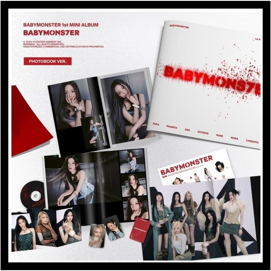 Dreamus BABYMONSTER - BABYMONS7ER [PHOTOBOOK ver.] Album