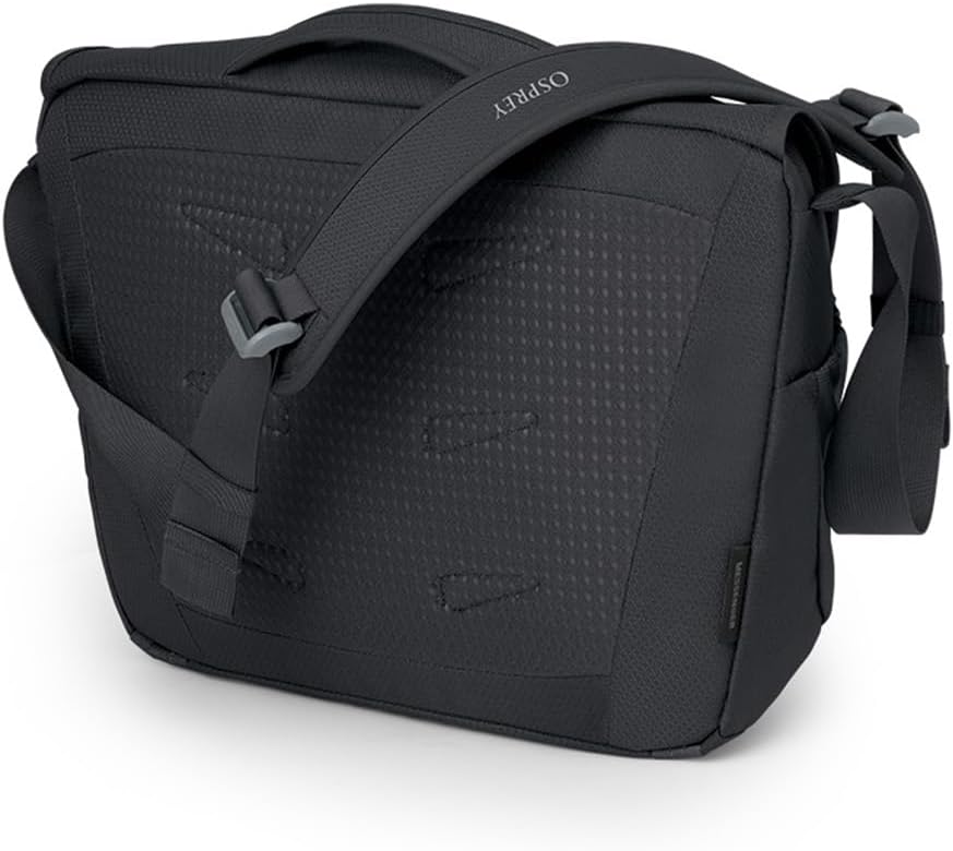 Osprey Daylite Unisex Messenger-Tasche Schwarz O/S - Fassungsvermögen 12L, Schwarz O/S - Fassungsver