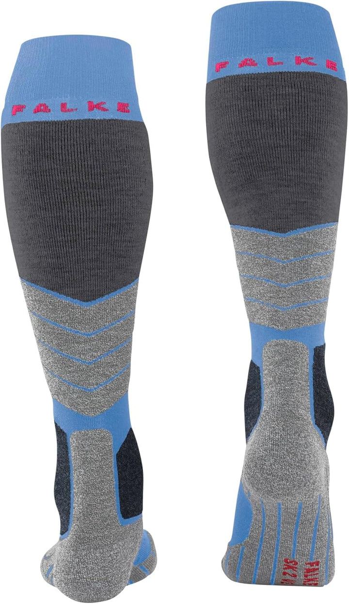 FALKE Damen Sk2 Intermediate Vegan W Kh Funktionsmaterial Lyocell Warm Dick 1 Paar Skisocken (1er Pa
