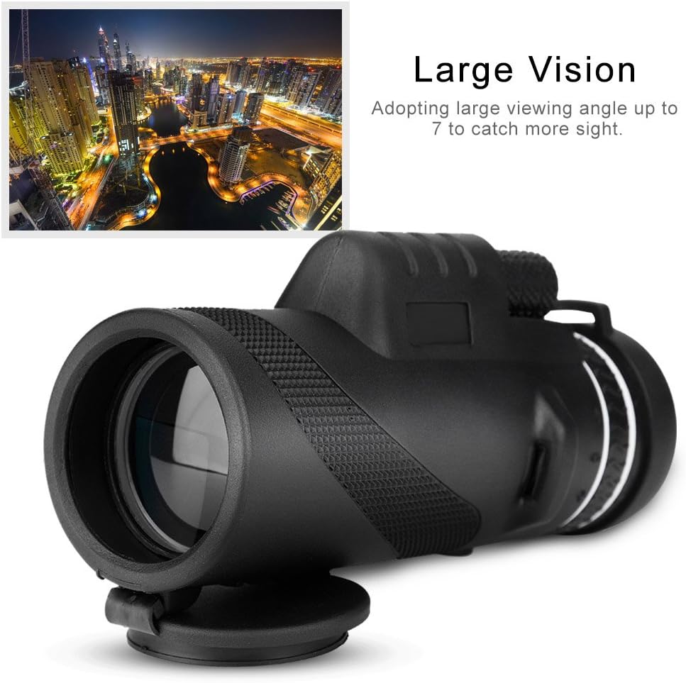 40x60 Monocular Teleskop 8X Zoomen Manuelle Fokussierung Nachtsicht Telefon Monocular Teleskopn mit