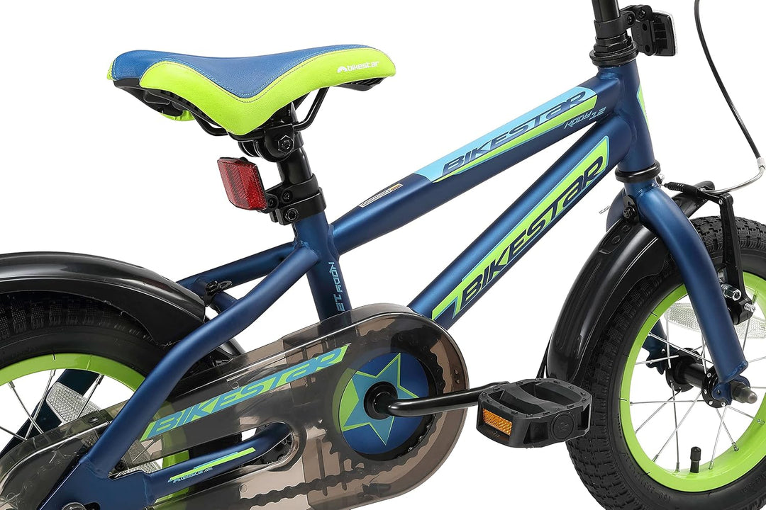 BIKESTAR Kinderfahrrad 12 Zoll für Mädchen und Jungen ab 3-4 Jahre | 12er Kinderrad Mountainbike | F