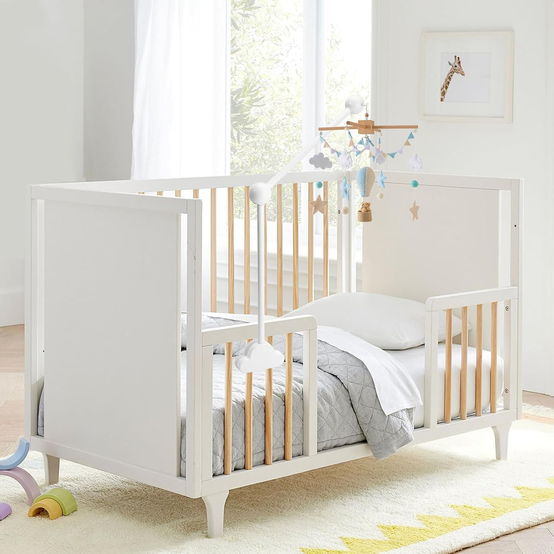 Mobile Halterung Holz für Babybett, Home Mobile Holz, abnehmbarer Baby-Mobile-Aufhänger, für Aufhäng