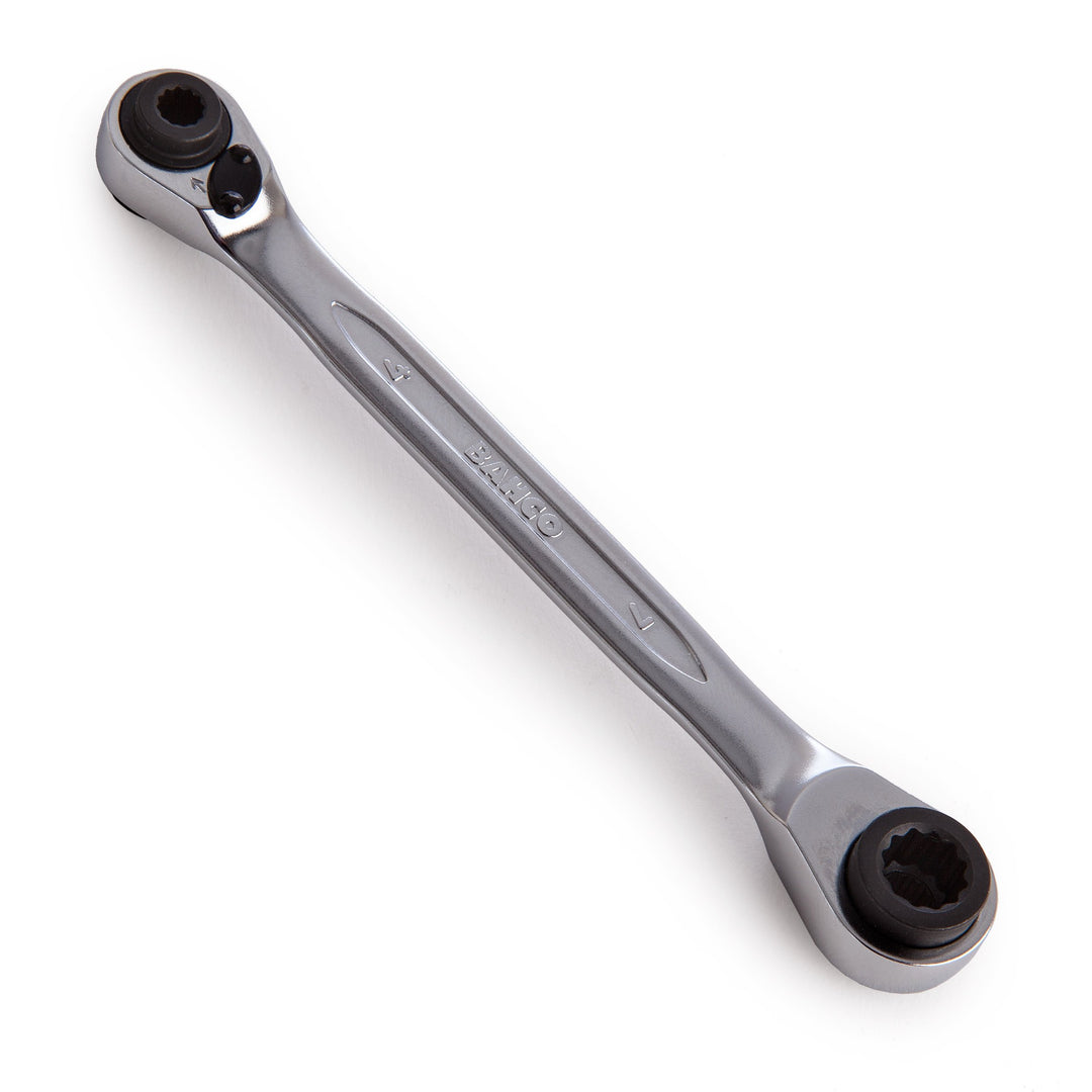 Llave Carraca Doble Plana 4-7 4/5/6/7mm, 4/5/6/7mm