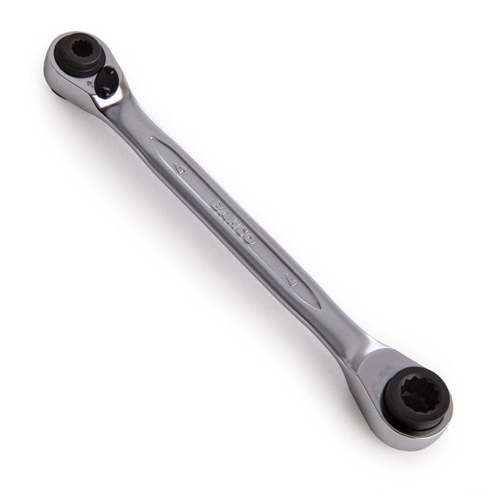 Llave Carraca Doble Plana 4-7 4/5/6/7mm, 4/5/6/7mm