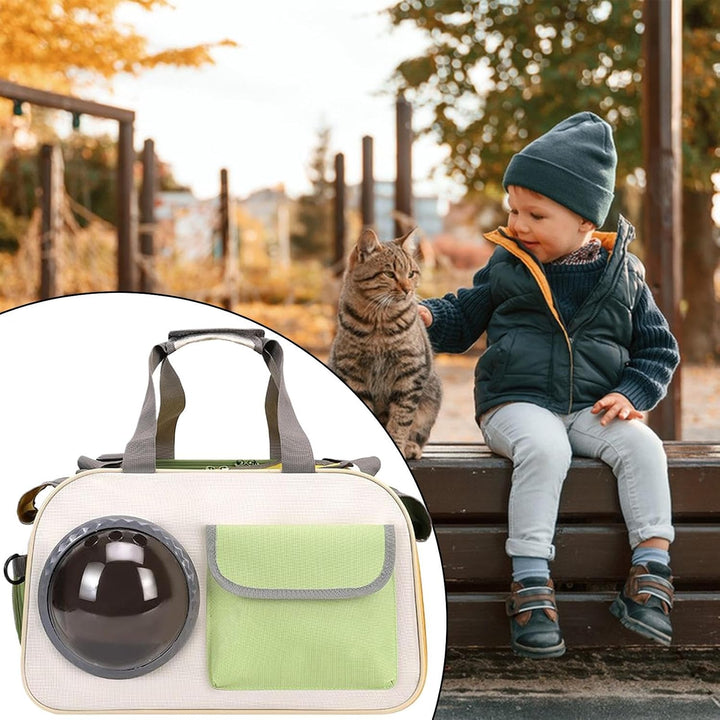 Katzen Transporttasche | Mit Blasenfenster Für Junge Katzen - Stossfest &amp; Atmungsaktiv Für Flugzeug