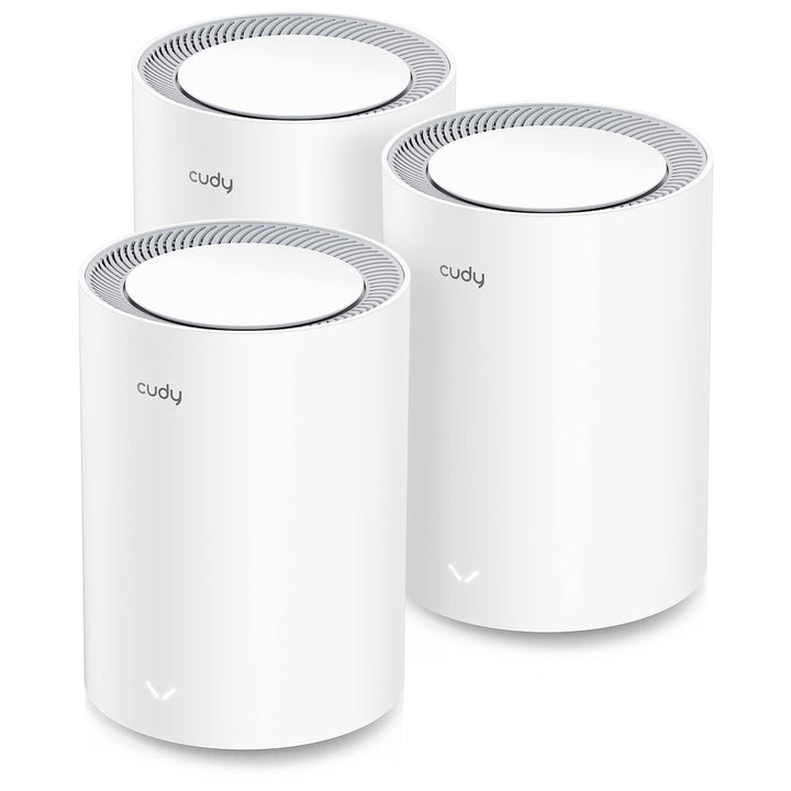 Cudy AX3000 WiFi 6 Mesh WLAN System – ersetzt Router und Extender, deckt bis zu 270 m² ab, 2,5 G WAN