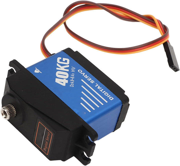 RiToEasysports 40KG Servo, 40KG High Torque RC Servo Wasserdichtes Digitalservo mit 25T Servoarm für