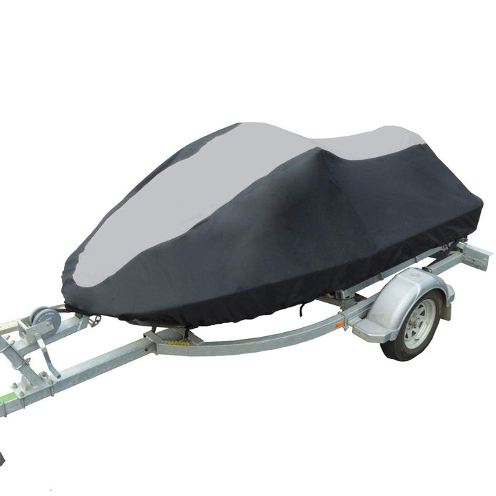 Oceansouth Jet Ski Abdeckplane Grau-Schwarz (Verschiedene Grössen) 2.9m - 3.4m, 2.9m - 3.4m