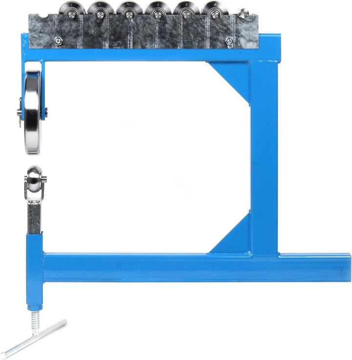 XPOtool Rollenstreckmaschine English Wheel mit 6 Streckrollen zur Metallverarbeitung