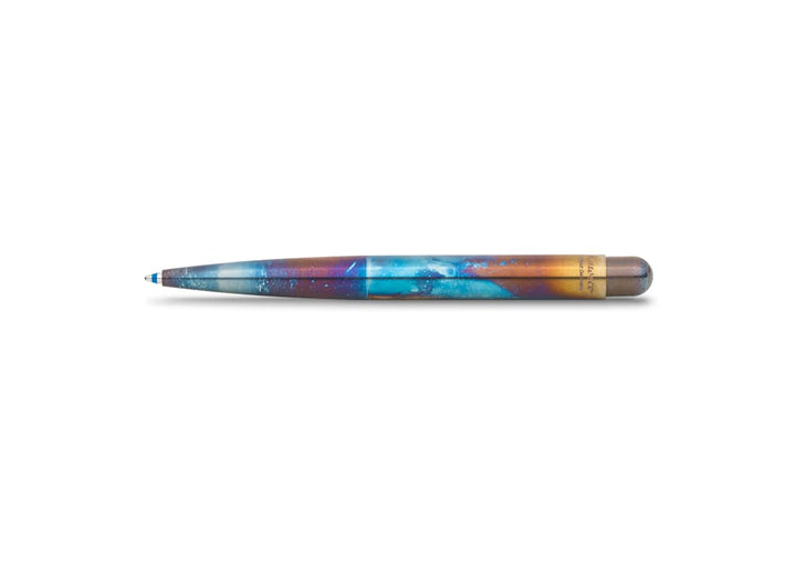 Kaweco Kugelschreiber LILIPUT Fireblue I Exklusiver Kuli für Standard D1 Minen inklusive Retro Metal