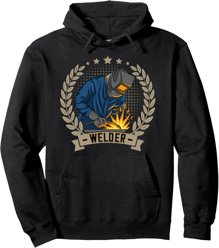 Schweisser Outfit für stolze Metallarbeiter und Welder Pullover Hoodie
