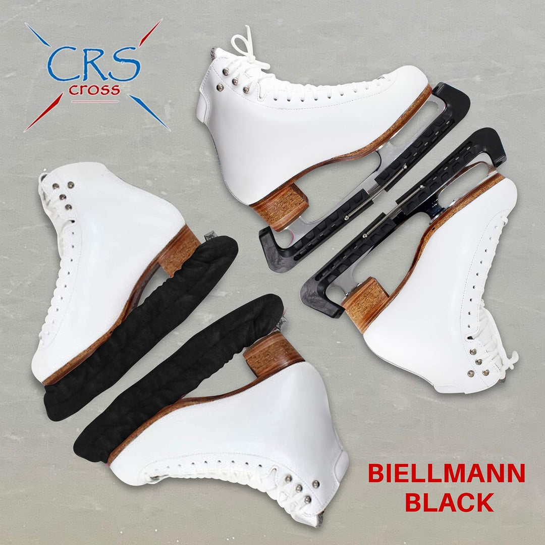 CRS Cross Skate Guards, Soakers and Towel Gift Set - Ice Skating Guards and Soft Skate Blade Covers