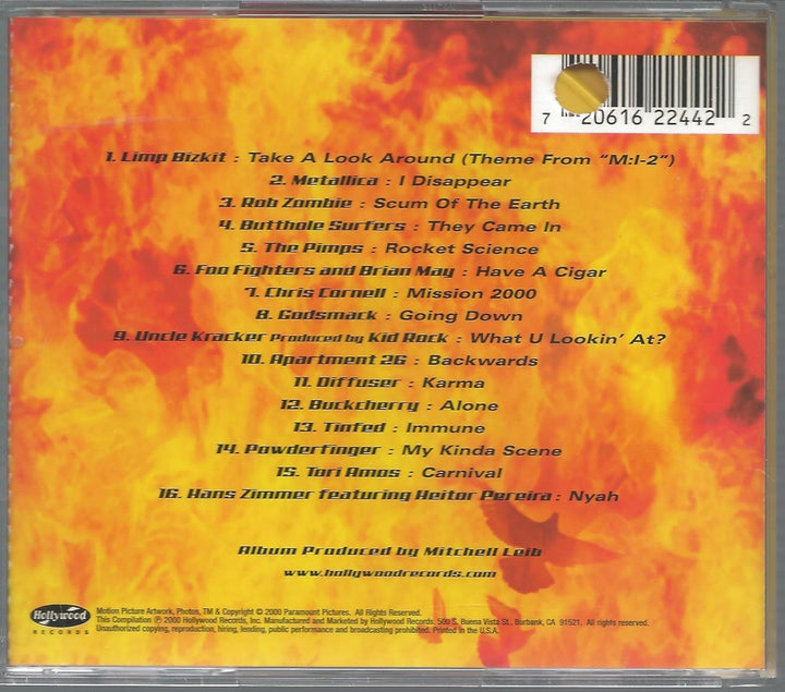Mission Impossible 2, Audio-CD