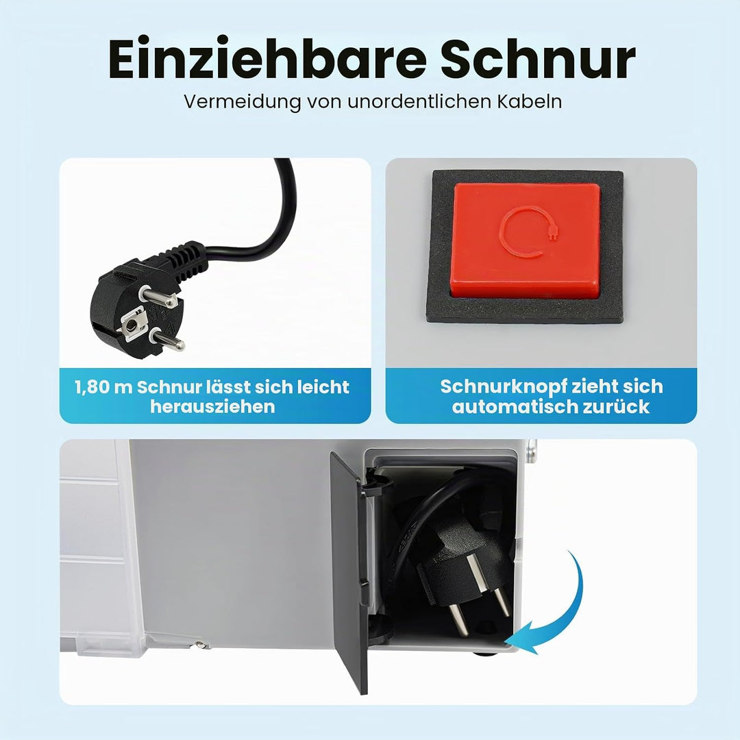 LENJKYYO Spritzkabine Mini Absauganlage inkl. Drehteller als Zubehör, Lackierkabine für Modellbau un