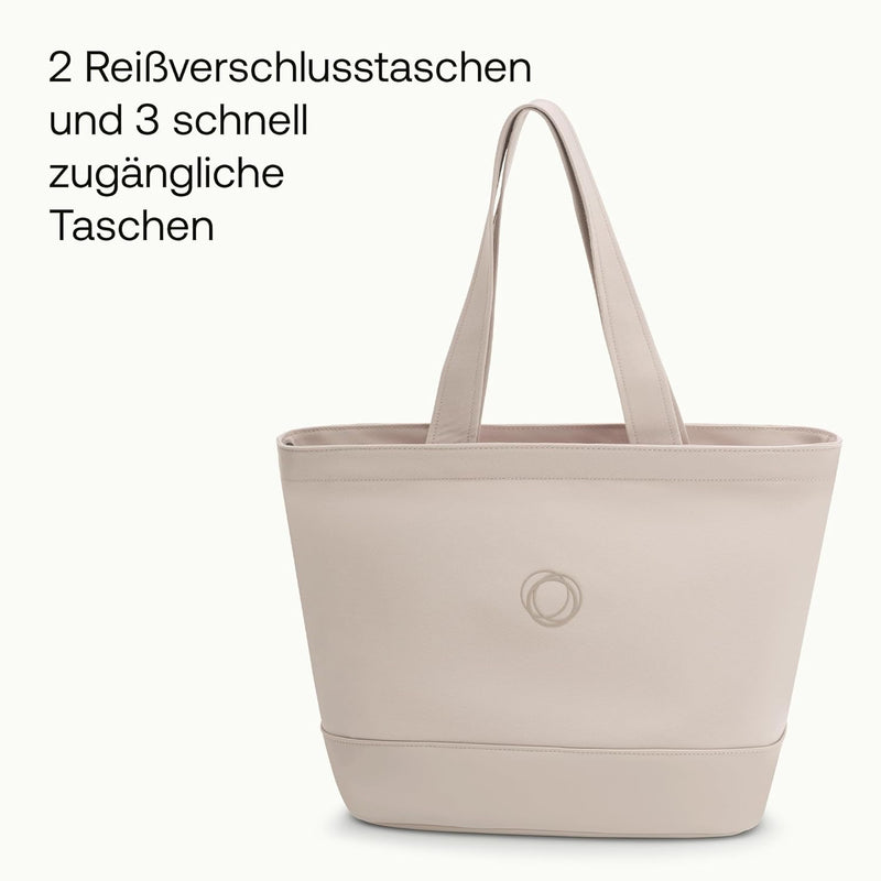 Bugaboo Wickeltasche, Windeltasche mit leicht zugänglichen Fächern, isoliertem Flaschenhalter, Wicke