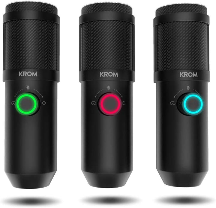 KROM Set Streaming-Mikrofone KAPSULE -NXKROMKPSL- Mikrofone unidirektional, 2 Kondensator, 3,5-mm-Au